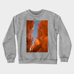 Slot Canyon by Nature, Page Arizona Crewneck Sweatshirt